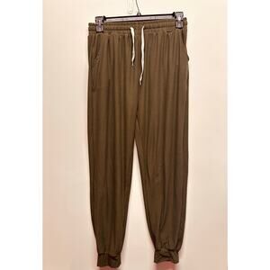 Real Essentials Men's Jogging Pants/Sleep Pants Cuffed Legs Drawstring Size XL